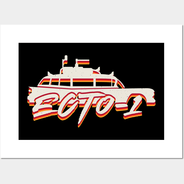 Ecto One Ghostbusted Wall Art by reintdale